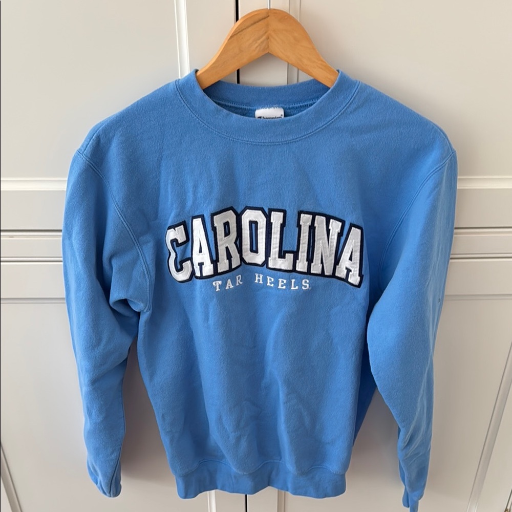 Champion Blue Carolina Sweatshirt
